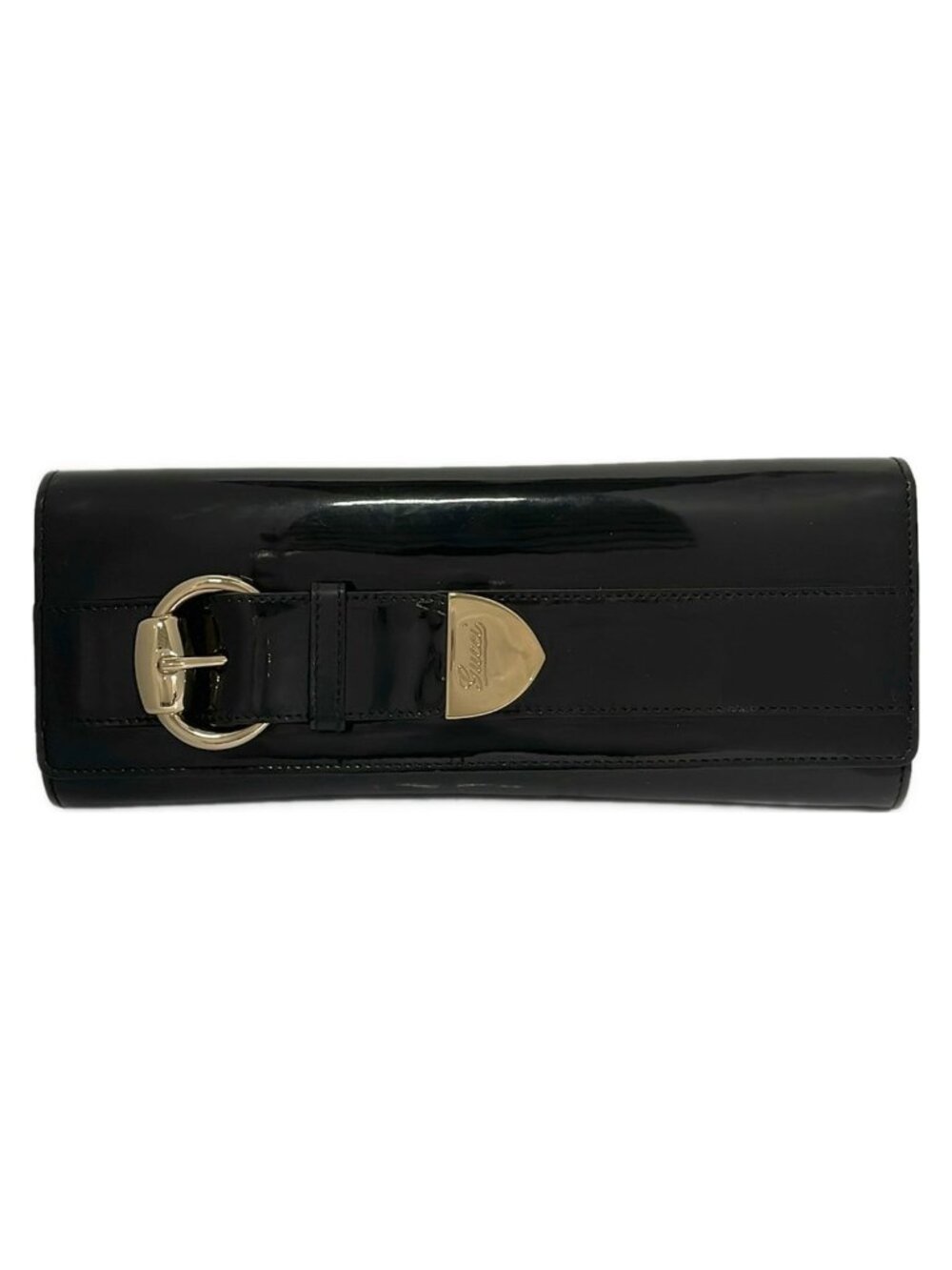Gucci Clutch Black Leather - Picture 1 of 9